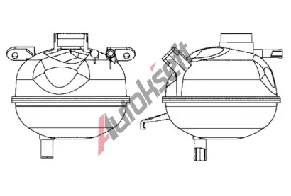 MAHLE Vyrovn�vac� n�doba chladic� kapaliny MAO CRT 7 000S, CRT 7 000S