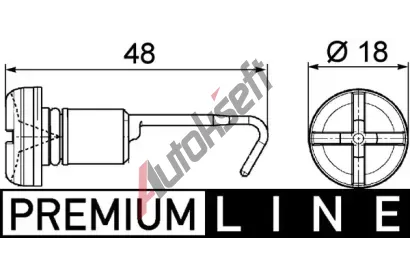MAHLE roub uzvru chladie MAO CRX 49 000P, CRX 49 000P