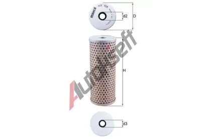 MAHLE Hydraulick filtr zen MAO HX 108, HX 108