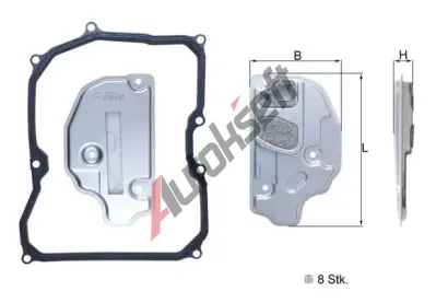 MAHLE Hydraulick filtr automatick pevodovky MAO HX 150KIT, HX 150KIT