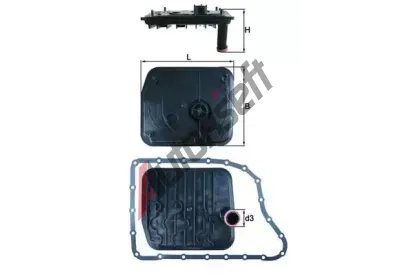 MAHLE Hydraulick filtr automatick pevodovky MAO HX 153D, HX 153D