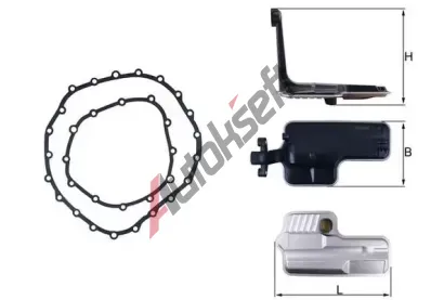 MAHLE Hydraulick filtr automatick pevodovky MAO HX 192D, HX 192D