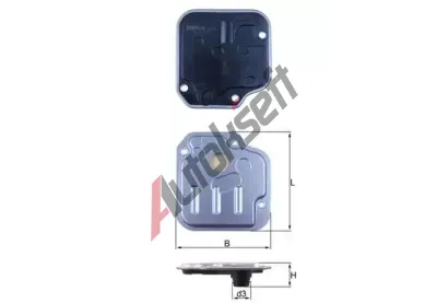 MAHLE Hydraulick filtr automatick pevodovky MAO HX 244, HX 244