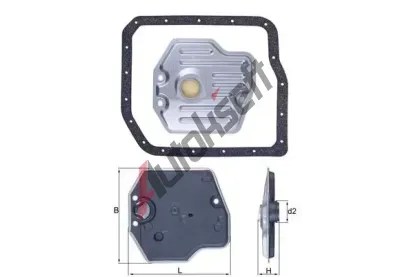 MAHLE Hydraulick filtr automatick pevodovky MAO HX 245D, HX 245D