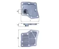 Hydraulick filtr automatick pevodovky MAHLE ‐ MAO HX 259