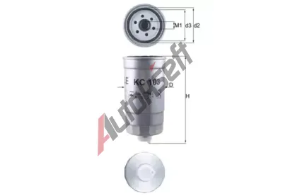 MAHLE Palivov filtr MAO KC 103, KC 103