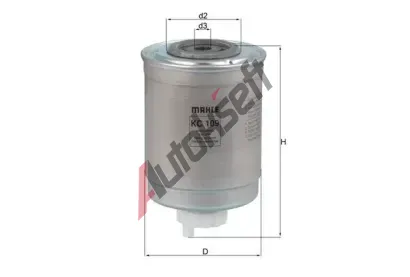 MAHLE Palivov filtr MAO KC 109, KC 109