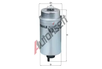 MAHLE Palivov filtr MAO KC 116, KC 116