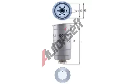 MAHLE Palivov filtr MAO KC 179, KC 179
