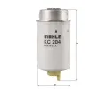 MAHLE Palivov filtr ‐ MAO KC 204