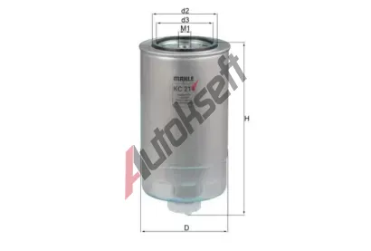 MAHLE Palivov filtr MAO KC 214, KC 214