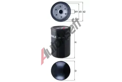 MAHLE Palivov filtr MAO KC 24, KC 24
