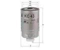 MAHLE Palivov filtr ‐ MAO KC 43