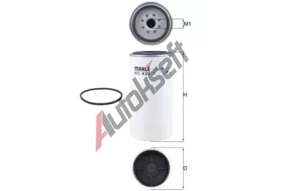 MAHLE Palivov filtr MAO KC 430D, KC 430D
