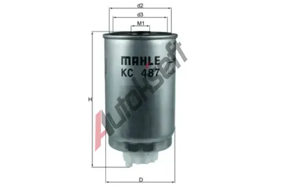 MAHLE Palivov filtr MAO KC 487, KC 487