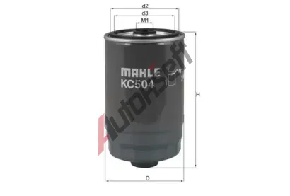 MAHLE Palivov filtr MAO KC 504, KC 504