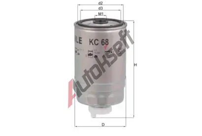 MAHLE Palivov filtr MAO KC 68, KC 68