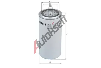 MAHLE Palivov filtr MAO KC 75, KC 75