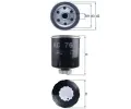 Palivov filtr MAHLE ‐ MAO KC 76
