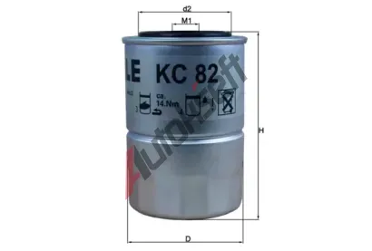 MAHLE Palivov filtr MAO KC 82D, KC 82D
