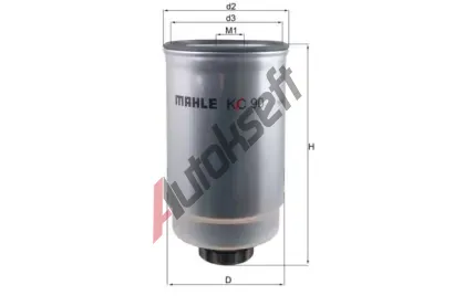 MAHLE Palivov filtr MAO KC 90, KC 90