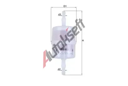 MAHLE Palivov filtr MAO KL 1022, KL 1022