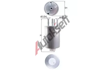 MAHLE Palivov filtr MAO KL 1026, KL 1026