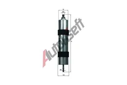 MAHLE Palivový filtr MAO KL 104, KL 104 MAHLE Palivový filtr MAO KL 104, KL 104