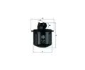 MAHLE Palivov filtr ‐ MAO KL 108