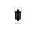 Palivov� filtr&nbsp;MAHLE&nbsp;&dash;&nbsp;MAO KL 111