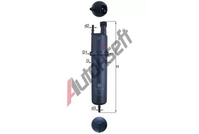 MAHLE Palivov� filtr MAO KL 1131, KL 1131