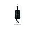 Palivov filtr MAHLE ‐ MAO KL 115