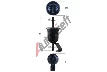 MAHLE Palivov� filtr MAO KL 1161, KL 1161