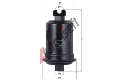 MAHLE Palivov filtr MAO KL 128, KL 128