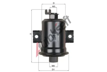 MAHLE Palivov filtr MAO KL 140, KL 140