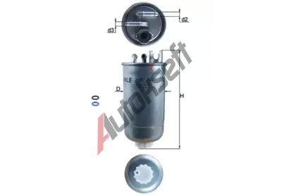 MAHLE Palivov filtr MAO KL 147D, KL 147D