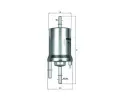 MAHLE Palivov filtr ‐ MAO KL 156/1