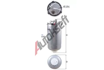 MAHLE Palivov filtr MAO KL 157/1D, KL 157/1D