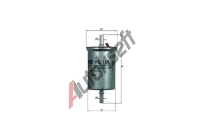MAHLE Palivov filtr MAO KL 165, KL 165