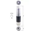 Palivov filtr MAHLE ‐ MAO KL 169/6D