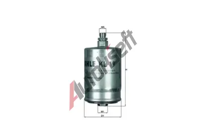MAHLE Palivov filtr MAO KL 19, KL 19
