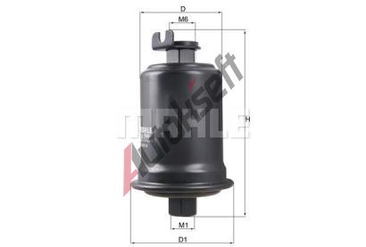 MAHLE Palivov filtr MAO KL 209, KL 209