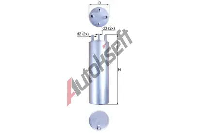 MAHLE Palivov filtr MAO KL 229/11, KL 229/11