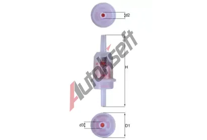 MAHLE Palivov filtr MAO KL 23, KL 23
