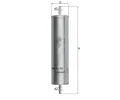 MAHLE Palivov filtr ‐ MAO KL 232
