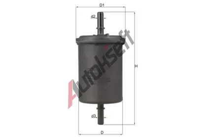 MAHLE Palivov filtr MAO KL 416/1, KL 416/1