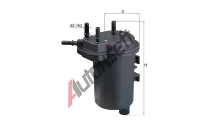 MAHLE Palivov filtr MAO KL 432, KL 432