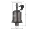 Palivov filtr MAHLE ‐ MAO KL 434