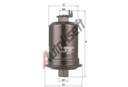 MAHLE Palivov filtr MAO KL 435, KL 435