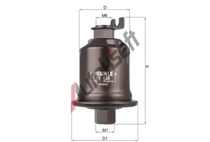 MAHLE Palivov filtr MAO KL 436, KL 436